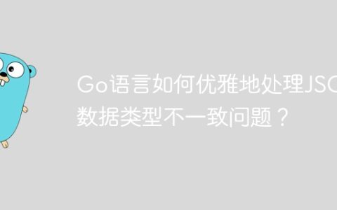 Go语言如何优雅地处理JSON数据类型不一致问题？
