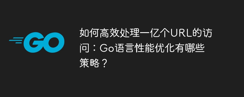如何高效处理一亿个url的访问:go语言性能优化有哪些策略?