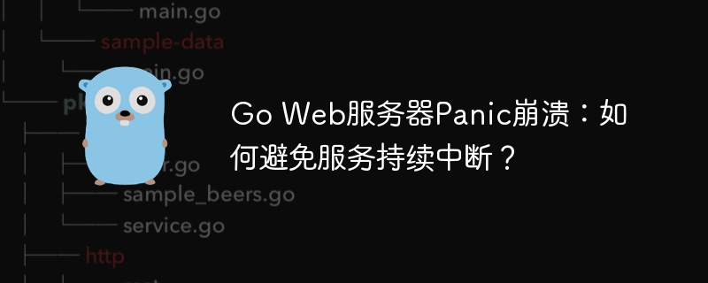 go web服务器panic崩溃:如何避免服务持续中断?
