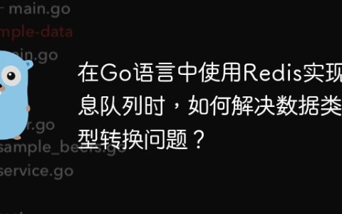 在Go语言中使用Redis实现消息队列时，如何解决数据类型转换问题？
