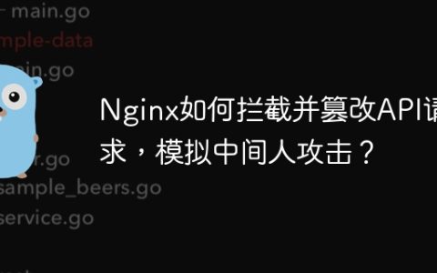 Nginx如何拦截并篡改API请求，模拟中间人攻击？
