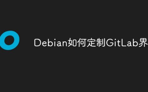 Debian如何定制GitLab界面