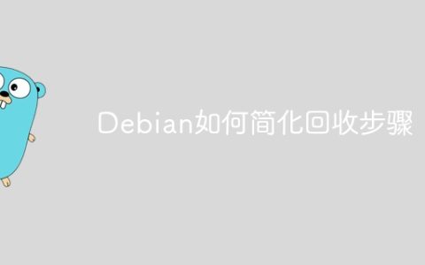 Debian如何简化回收步骤