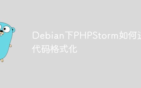 Debian下PHPStorm如何进行代码格式化