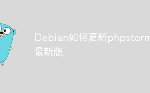 Debian如何更新phpstorm到最新版