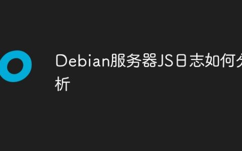 Debian服务器JS日志如何分析