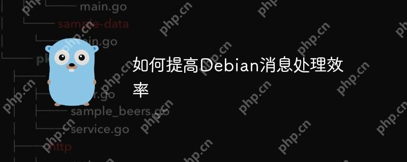 如何提高debian消息处理效率