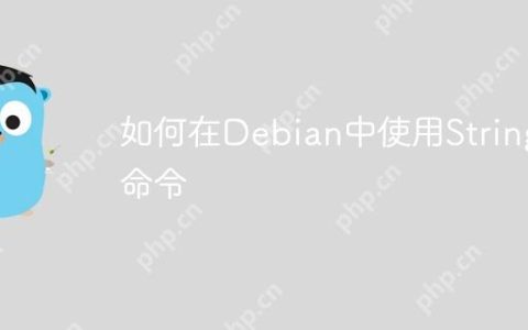 如何在Debian中使用Strings命令