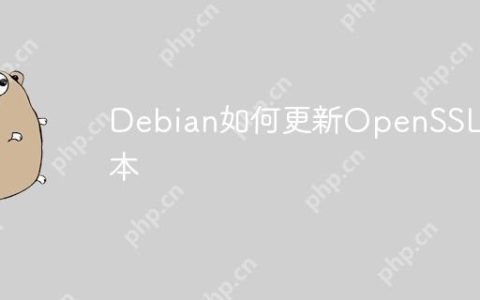 Debian如何更新OpenSSL版本