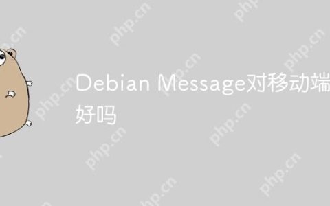 Debian Message对移动端友好吗