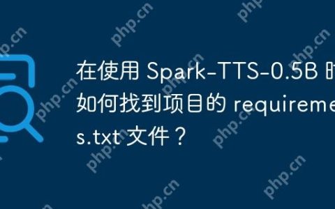 在使用 Spark-TTS-0.5B 时，如何找到项目的 requirements.txt 文件？