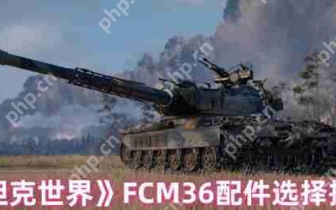 坦克世界 FCM36 最强配件搭配方案