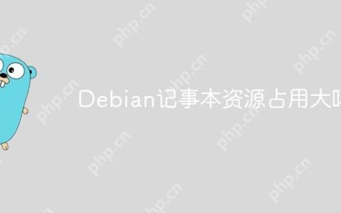 Debian记事本资源占用大吗