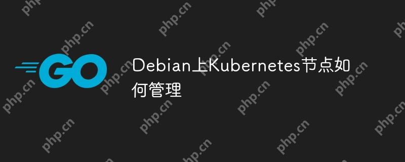 Debian上Kubernetes节点如何管理