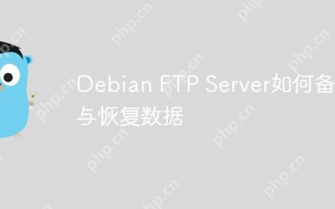 Debian FTP Server如何备份与恢复数据