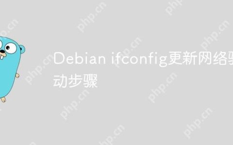 Debian ifconfig更新网络驱动步骤