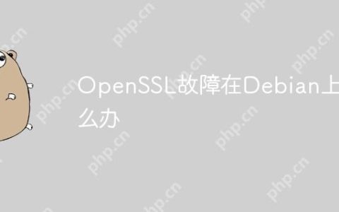 OpenSSL故障在Debian上怎么办