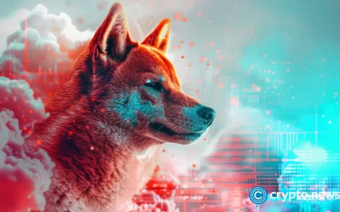 Dogecoin（Doge）的价格仍处于严密范围内，11月份的最高点低53％，但成立的杯子和处理图案的点最终飙升至0.8630美元及以后。