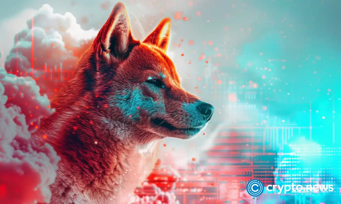 Dogecoin(Doge)的价格仍处于严密范围内,11月份的最高点低53%,但成立的杯子和处理图案的点最终飙升至0.8630美元及以后。