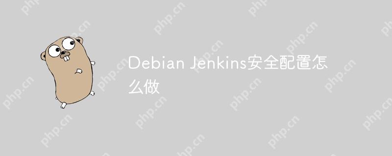 debian jenkins安全配置怎么做