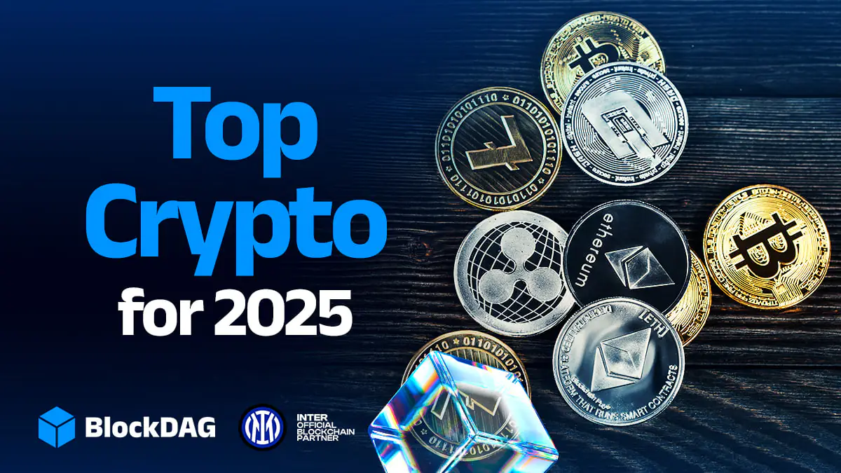 2025年5月表现最佳加密:Blockdag,Cardano,Polkadot和Chainlink