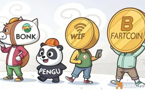 在Memecoin市场部门全面下降了5.59％
