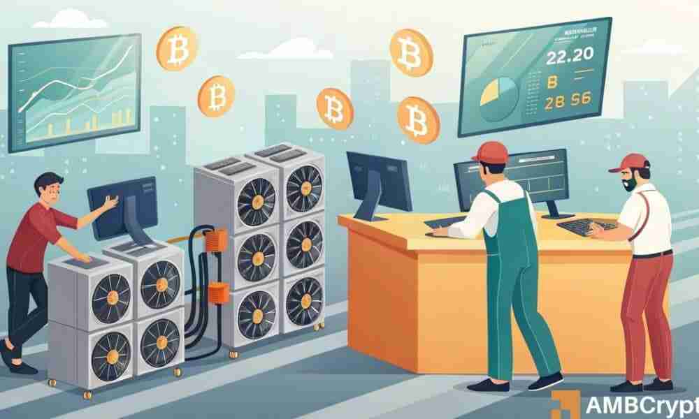 Bitcoin Miners在ATH命中后一直在出售BTC,但尚未影响价格