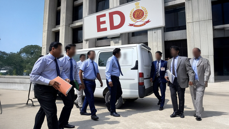ED在虚假的加密货币骗局中附有两个银行帐户和价值2.34千万卢比的不动产