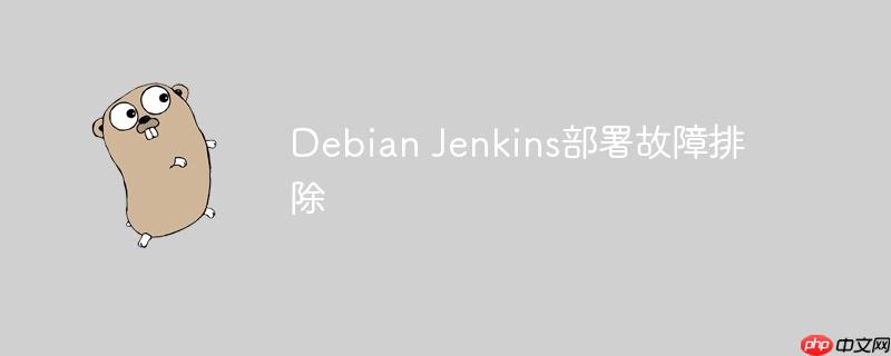 debian jenkins部署故障排除