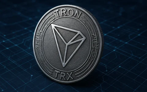 TRON（TRX）区块链显示到2025年每日交易的稳定增长