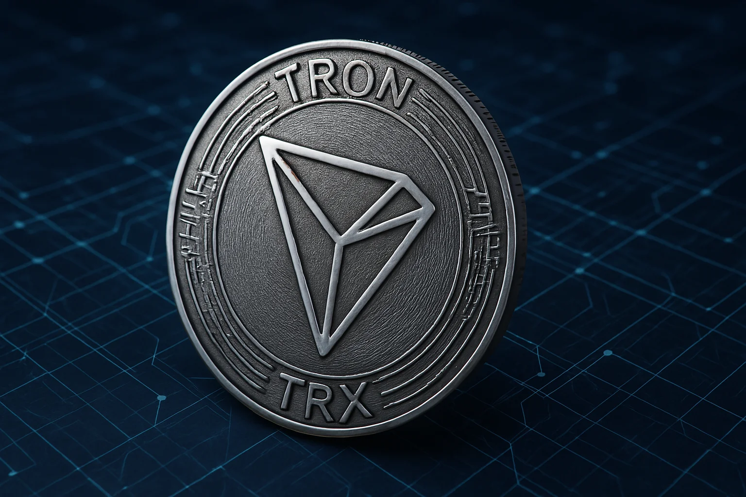 TRON(TRX)区块链显示到2025年每日交易的稳定增长