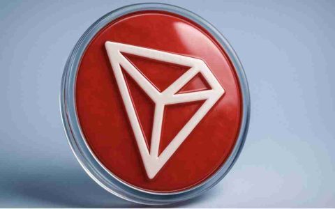 TRON（TRX）合并在价格范围的顶部