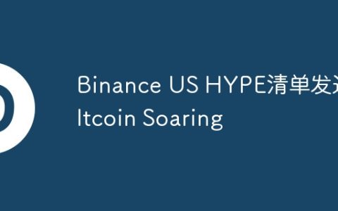 Binance US HYPE清单发送Altcoin Soaring