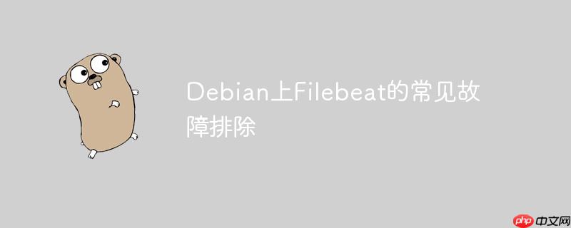 debian上filebeat的常见故障排除