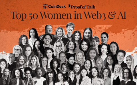Web3和AI中的Coindesk顶级女性