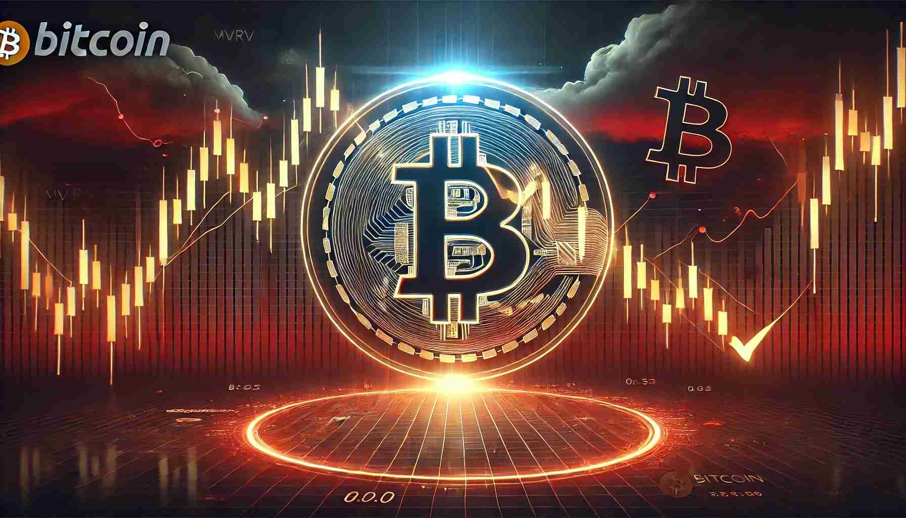 比特币(BTC)对实现价值(MVRV)比率的市场价值已形成一个可以被视为看跌信号的十字架