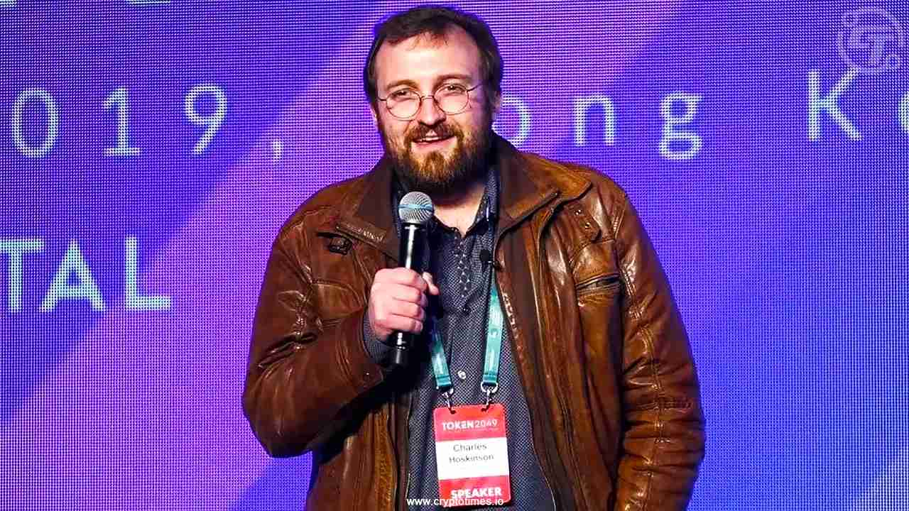 查尔斯·霍斯金森(Charles Hoskinson)说,卡尔达诺(Cardano