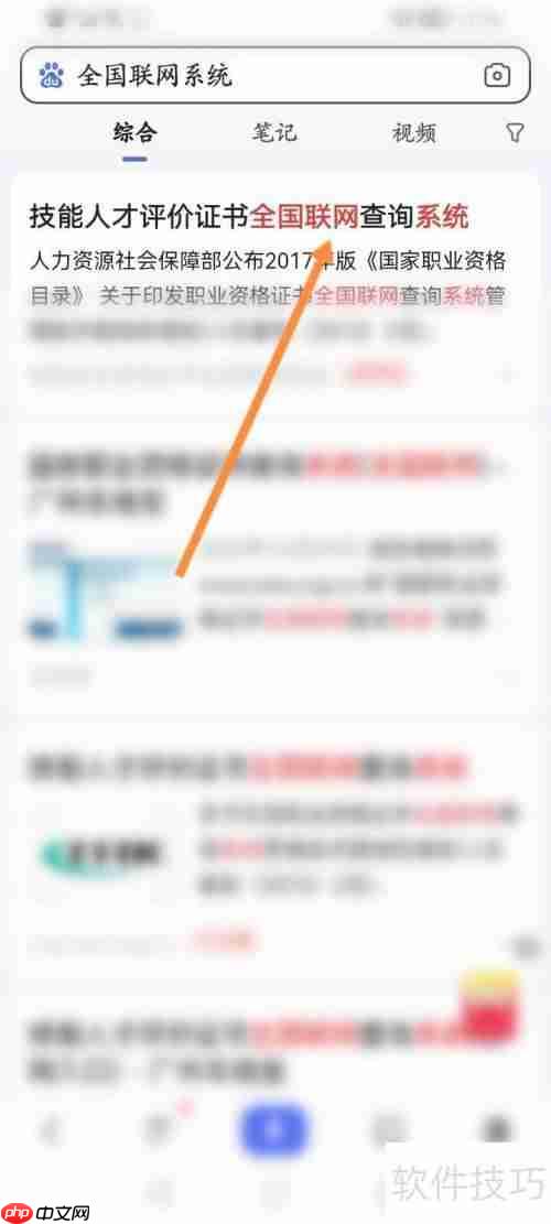 全国联网查询系统:如何进行查询操作