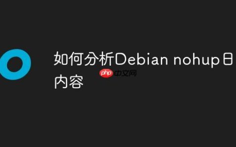如何分析Debian nohup日志内容