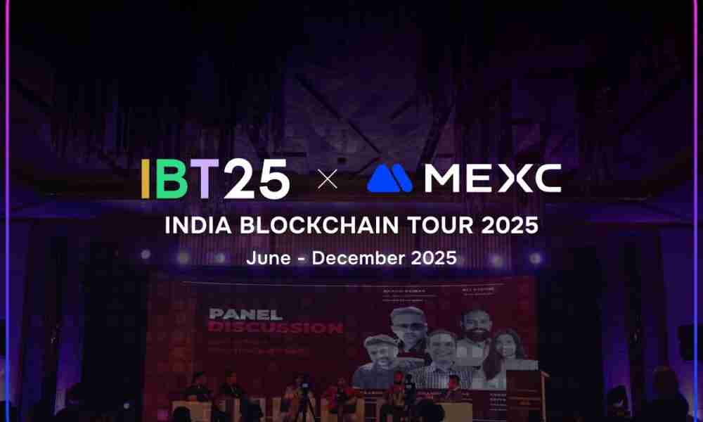 MEXC至标题印度区块链巡回赛2025年,最终在新德里的Metamorphosis 2025