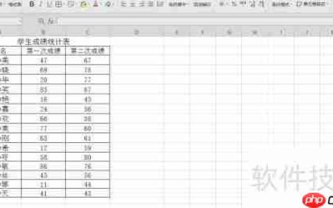 Excel统计学生两次成绩名次进退情况