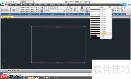 浩辰CAD线宽:显示与设置指南