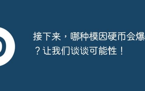 接下来，哪种模因硬币会爆炸？让我们谈谈可能性！