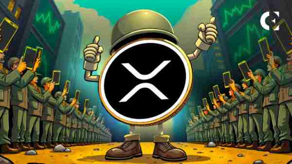尽管市场波动，XRP仍然稳定，并在其周围得到强有力的支持。