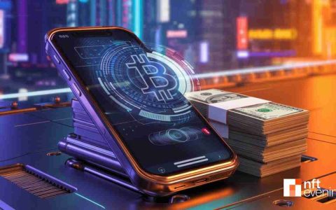 手机上的比特币，并通过Fiobit Cloud挖掘赚取被动收入