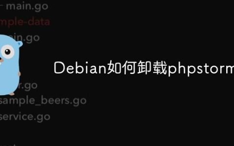 Debian如何卸载phpstorm