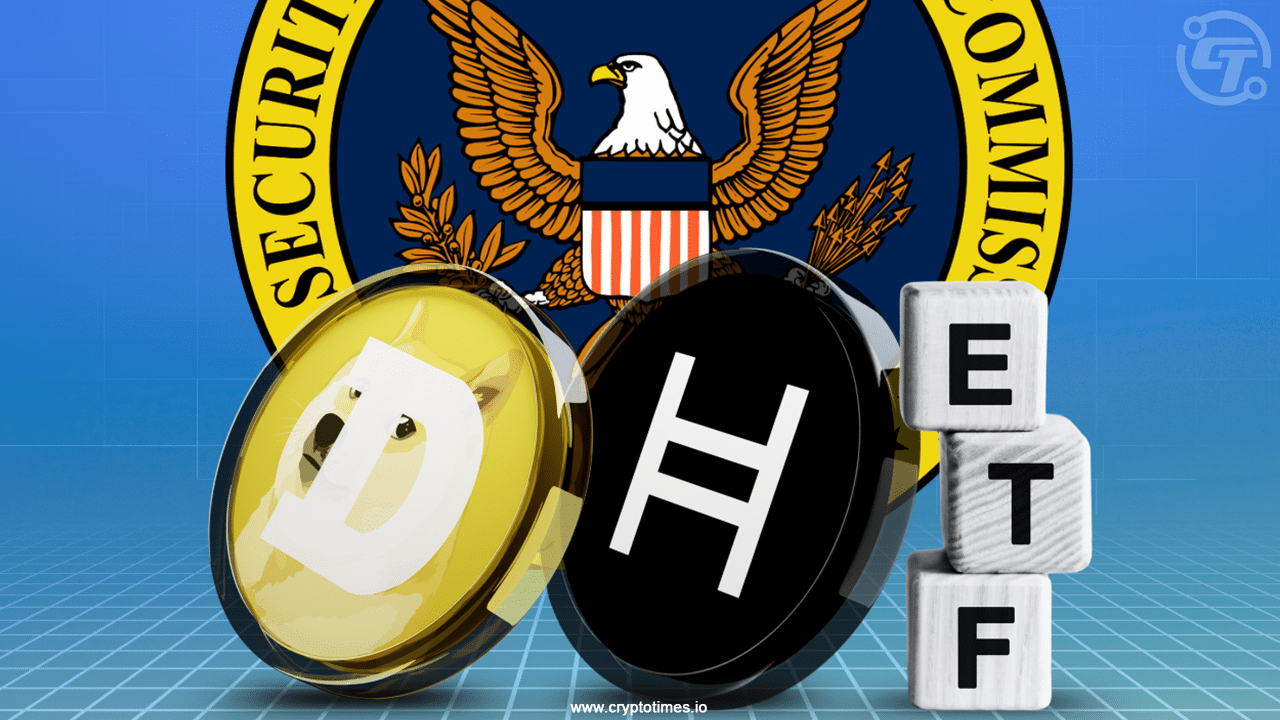 SEC在两个加密ETF(位于dogecoin ETF和灰度HBAR HBAR ETF)上推迟了其决定。
