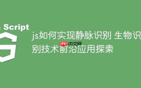 js如何实现静脉识别 生物识别技术前沿应用探索