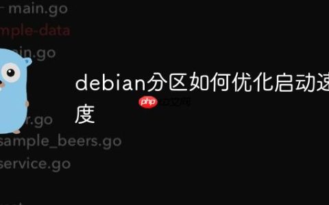 debian分区如何优化启动速度