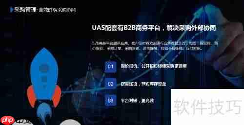 UAS系统:供应链管理软件解决方案